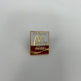 Vintage McDonald's McDonalds Lapel Pin Pinback 30 Years Coca-Cola Coke Soda Pop