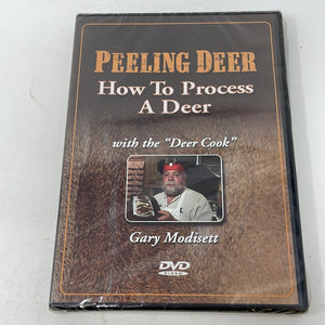 DVD Peeling Deer How To Process A Deer With The “Deer Cook” Gary Modisett Brand New