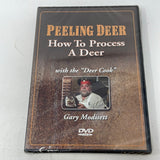 DVD Peeling Deer How To Process A Deer With The “Deer Cook” Gary Modisett Brand New