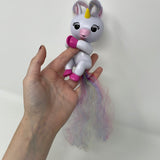Fingerlings Interactive Baby Unicorn Gigi White Rainbow Mane By Wowwee Works