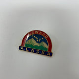 Seward Alaska Enamel Pin