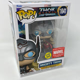 Funko Pop! Marvel Studios Thor Love and Thunder Marvel Collector Corps Exclusive Glows In The Dark Mighty Thor 1041
