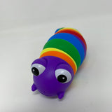 Rainbow Sensory Slug Fidget Toy