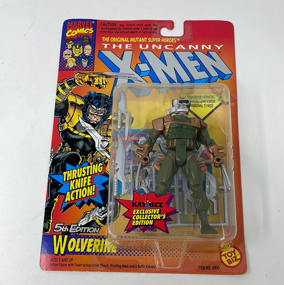 Marvel Comics The Uncanny X-Men 5th Edition Wolverine Kay Bee Exclusive Collectors Edition Toy Biz Action Figure