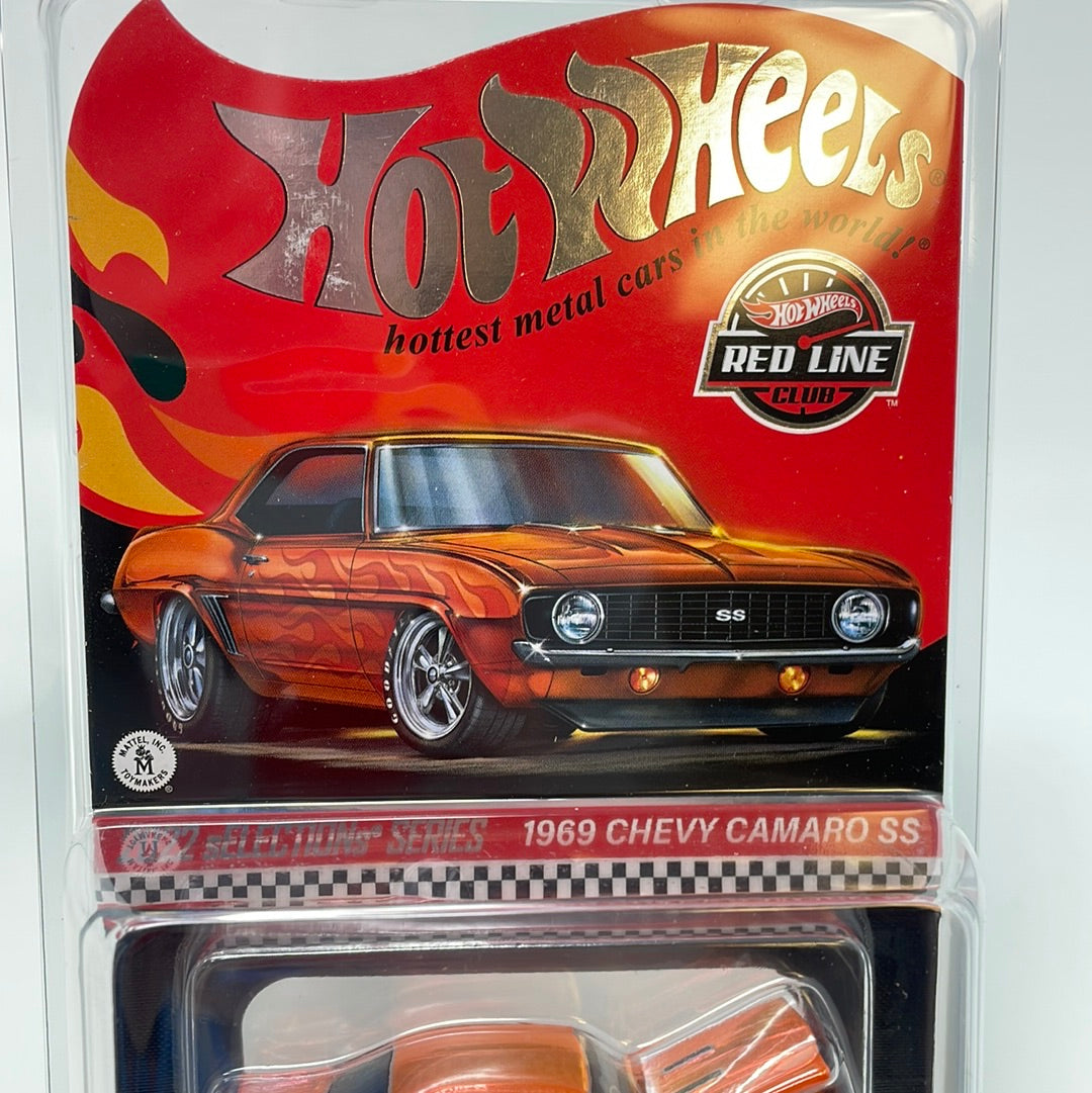 2022 Hot Wheels RLC Selections 1969 CHEVY offers CAMARO SS Red Line Club Car! NEW!