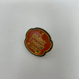 I Think I Need A Hug! Vintage Gold Tone Enamel Lapel Pin