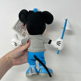 NWT Mickey Mouse Walt Disney World 45th Anniversary Plush Toy Flag Magic Kingdom