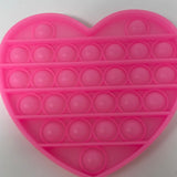 Pop It Fidget Toy Pink Heart