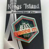 Kings Island Collector Enamel Pin The Beast I Rode It! 2021