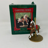 1989 Hallmark Keepsake Ornament Carousel Horse Star 3rd in Series