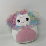 Squishmallow 5" Stuffed Plush - Mystery Zaylee Zayley Bigfoot Yeti Pink White