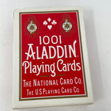 1001 Aladdin Smooth Finish Playing Card Deck Sealed Red