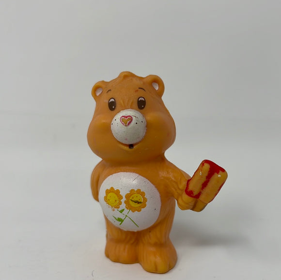 VTG 1980s KENNER Care Bears FRIEND with an Ice Pop Popsicle Mini PVC Figure