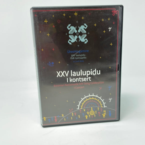 DVD XXV Laulupidu Kontsert (Estonia Nationwide XXV Song Celebration)