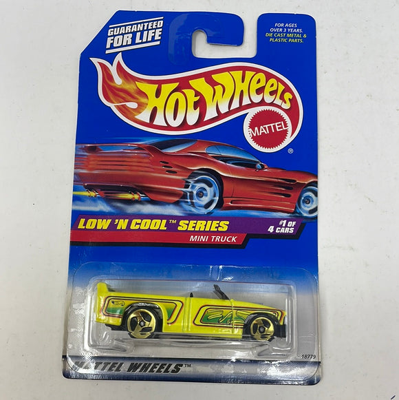 Hot Wheels 1:64 Diecast 1997 Low ‘N Cool Series Mini Truck #697