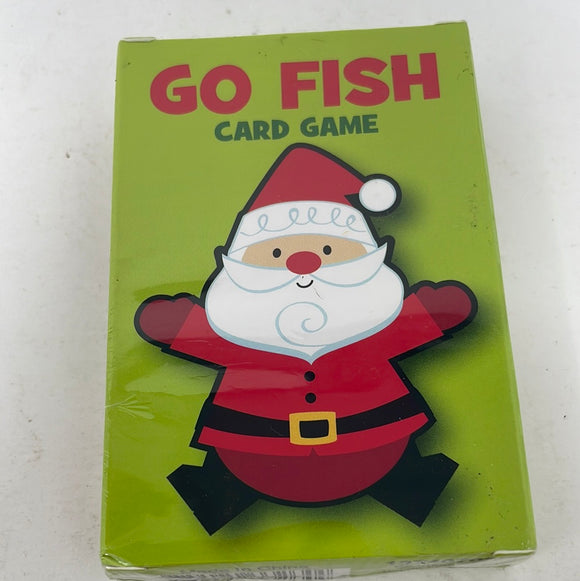 Go Fish Card Game Santa Holiday Christmas Brand New