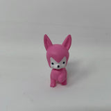 Twozies Series 1 "Deery" Pink And White 1" Deer Mini Pet Figure/Character