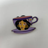 Disney Princess JASMINE Aladdin Tea Cup Hidden Mickey Pin 2009