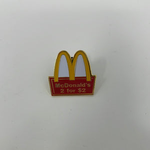 McDonalds enamel pin 2 for $2