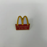 McDonalds enamel pin 2 for $2