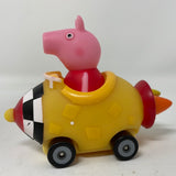 2003 Peppa Pig Mini Buggy Peppa In Yellow Rocket Vehicle
