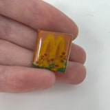 McDonald’s Spring Up Square Enamel Pin