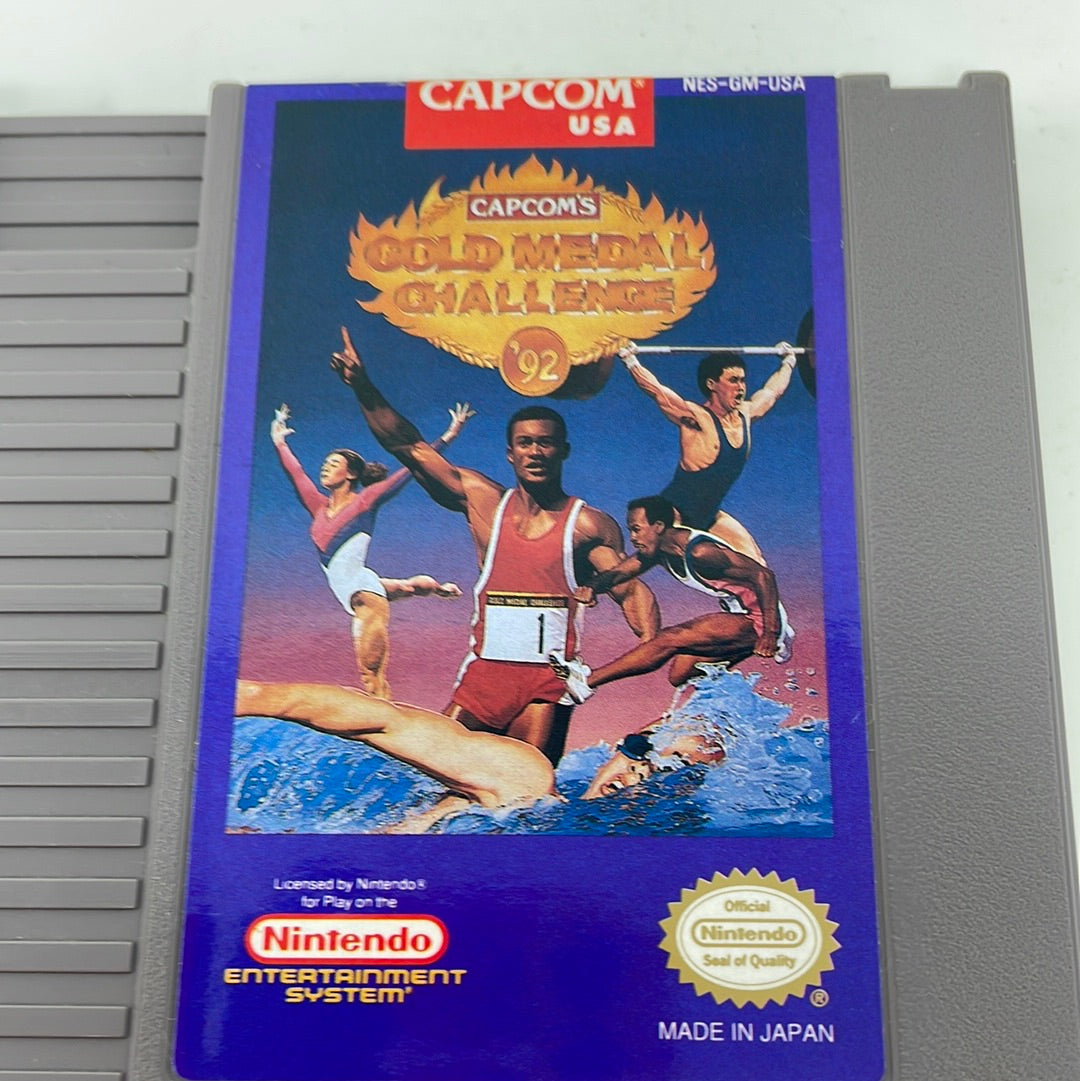 NES Capcom's Gold Medal Challenge '92 – shophobbymall