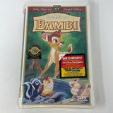 VHS Disney Bambi 55th Anniversary Limited Edition Sealed