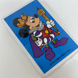 Vintage 1970s King Mickey Mouse Playing Cards Walt Disney Productions- Full Deck