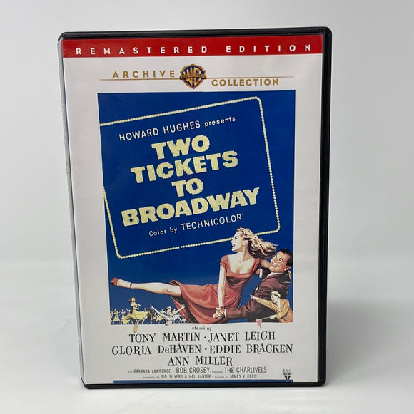 DVD Two Tickets to Broadway