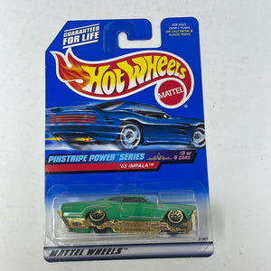Hot Wheels 1:64 Diecast 1999 Pinstripe Power Series ‘65 Impala #955
