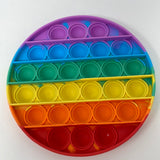 Rainbow Pop It Circle Shape