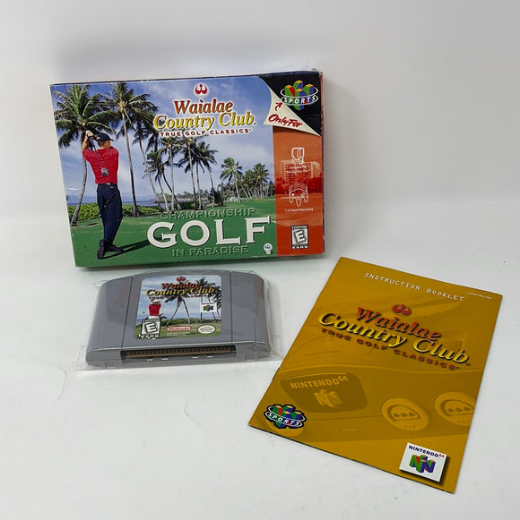 N64 Waialae Country Club True Golf Classics CIB