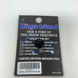 Kings Island Enamel Pin Shooting Star The Orion Sequence Limited Edition Mission Pins