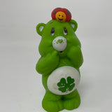 1984 Care Bears Good Luck Bear with Ladybug PVC Figure