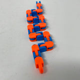 Wacky Track Fidget Toys Blue and Orange