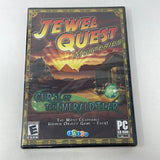 PC CD-ROM Software Jewel Quest Mysteries Curse Of The Emerald Tear Sealed