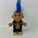 Russ Troll Doll Rocker Punk Rainbow Hair Mohawk Vintage Retro
