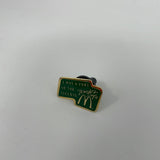 Vintage RARE McDonalds Founders Day Fast food Enamel Lapel Pin Green