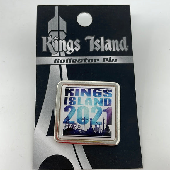 Kings Island Collector Enamel Pin Kings Island 2021