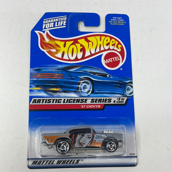 Hot Wheels 1:64 Diecast 1997 Artistic License Series ‘57 Chevy #730