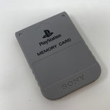 Sony PS1 Grey Memory Card OEM