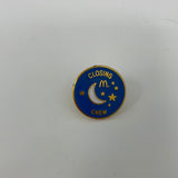 McDonald’s Closing Crew Circle Enamel Pin