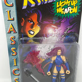 Marvel Comics Classics X-Men Light Up Weapon Psylocke Toy Biz