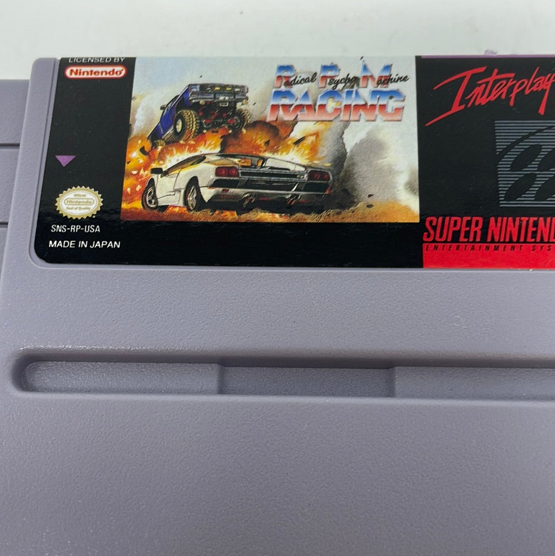 Radical Psycho Machine Racing SNES Radical Psycho Machine RPM Racing – shophobbymall