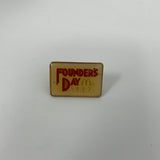 Vintage 1987 McDonalds Founders Day Pin Vtg Retro Ronald HTF Rare