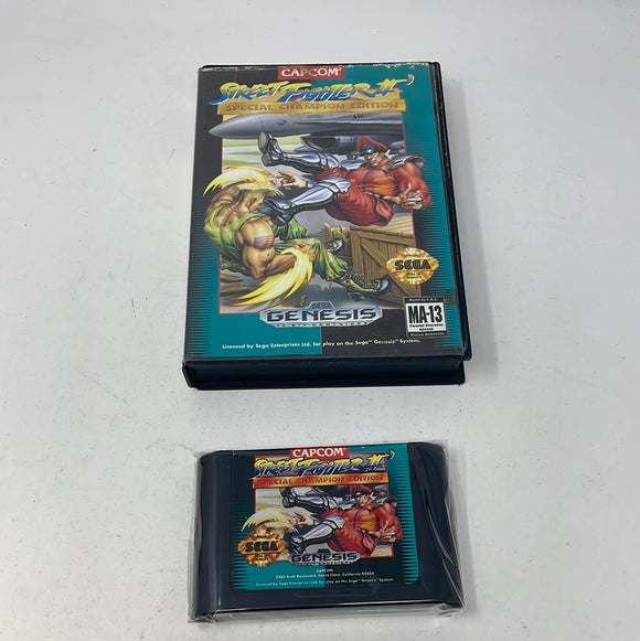 Genesis Street Fighter II 2 Special Champion Edition CIB