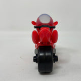 Tomy Ricky Zoom 3.5” Ricky Action Figure Red Toy Motorcycle Bike Frog Box