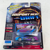 Johnny Lightning Street Freaks 2022 1:64 Import Heat Drift 1990 Nissan 240SX Custom Version A