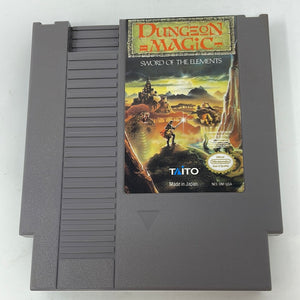 NES Dungeon Magic: Sword of the Elements